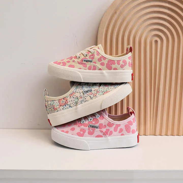 أحذية كاجوال مطبوعة مرقطة عصرية  -Fashion Speckled Printed Casual