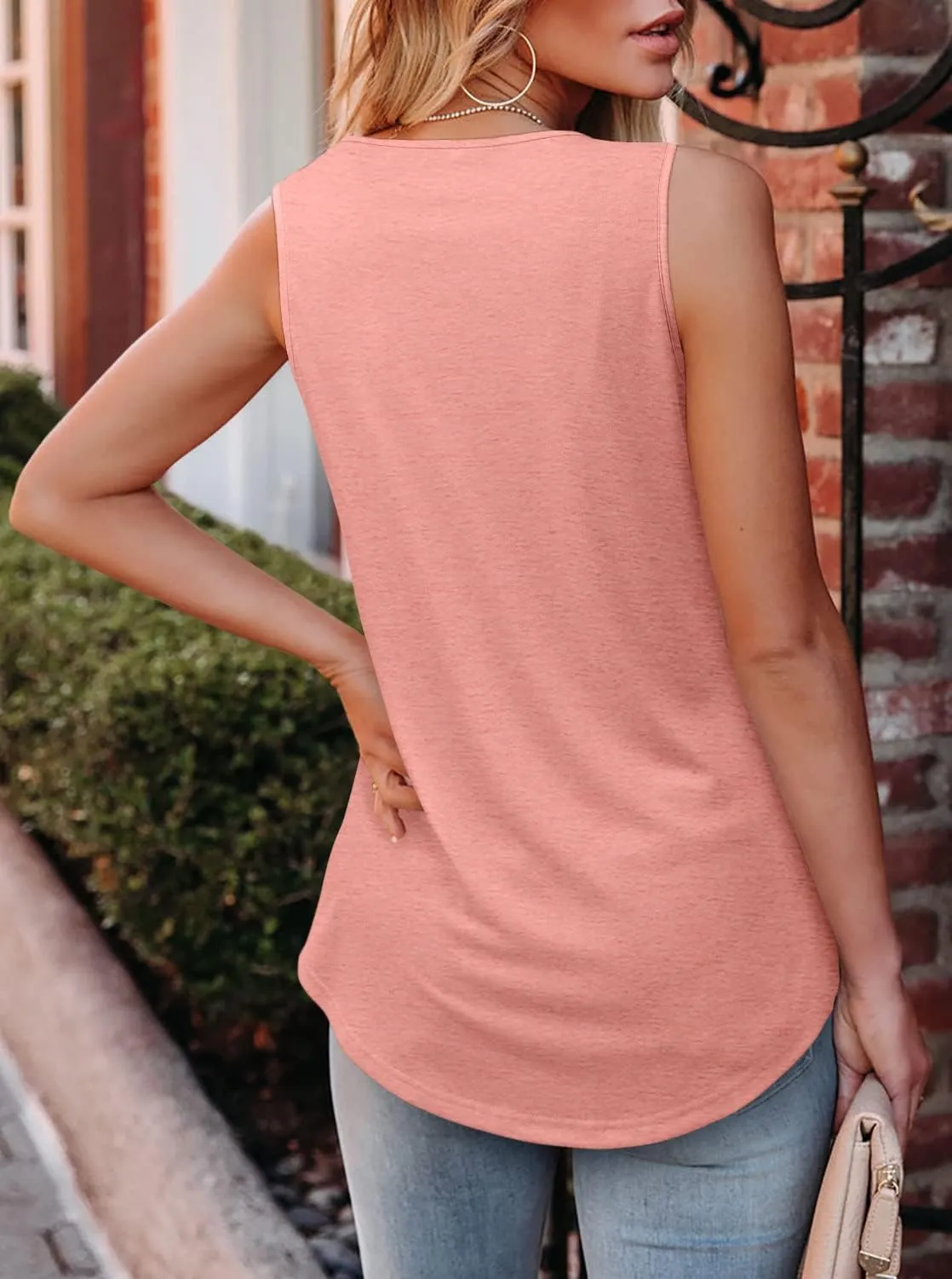 BETTE BOUTIK Womens Tank Tops Pleated Sleeveless Blouse Short Sleeve Tops Basic Shirts S-3XL