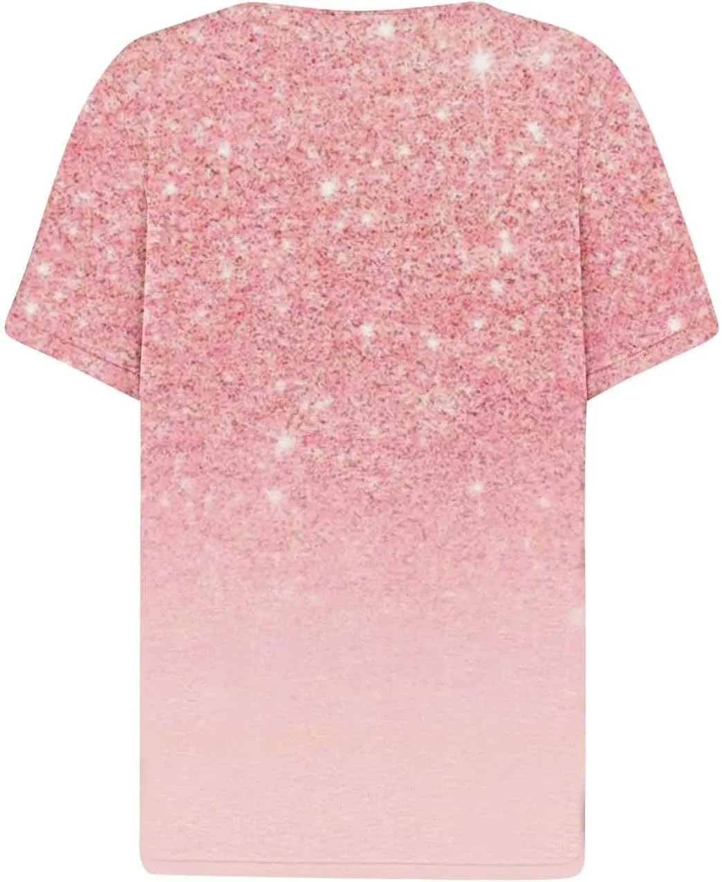 Ceboyel Women Trendy 2024 Summer Tops Striped Sparkly Print Tshirts Shirt Short Sleeve Blouses Tunic Dressy Causal Clothes