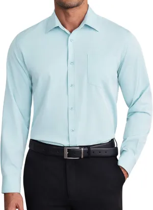 COOFANDY Mens Dress Shirts Wrinkle Free Long Sleeve Button Down Shirt Formal Business Shirts