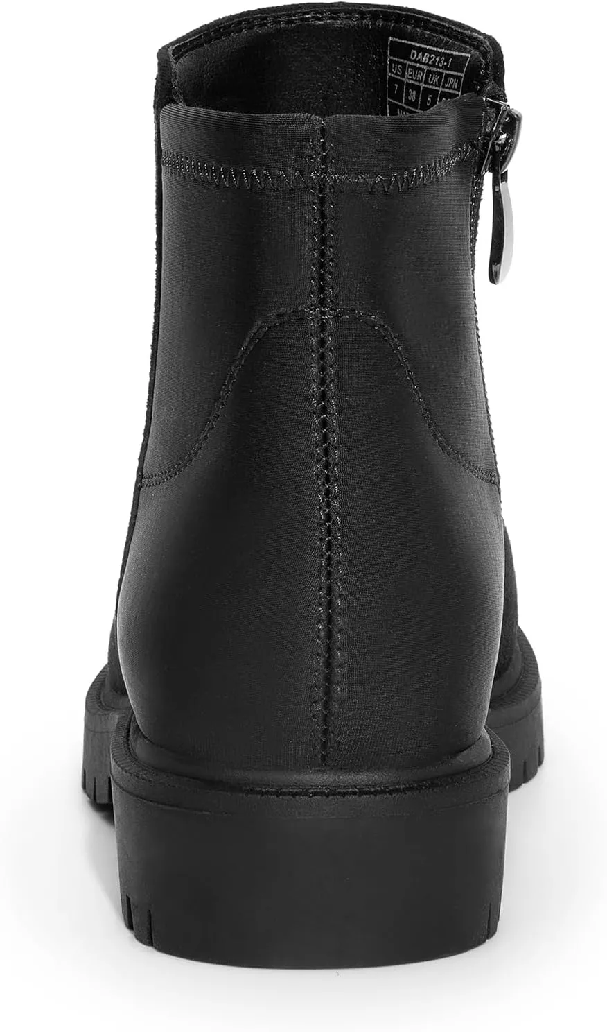 DREAM PAIRS Women's Low Heel Chelsea Ankle Boots Fashion Slip On Elastic Fall Booties Shoes