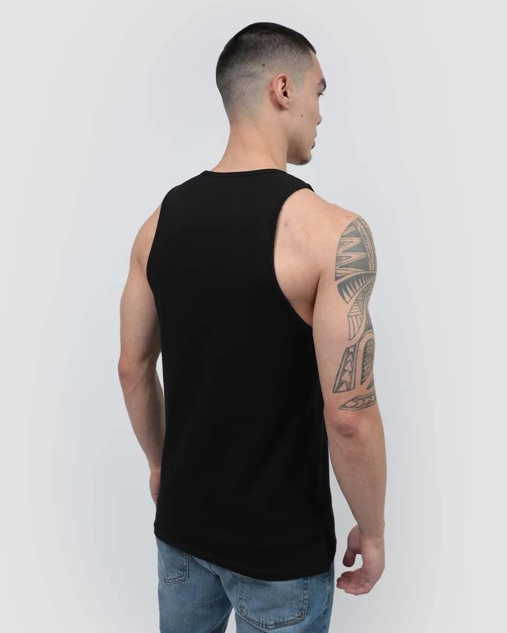 INTO THE AM Premium Graphic Tank Tops for Men - Summer Beach Men's Tanks S - 2XL