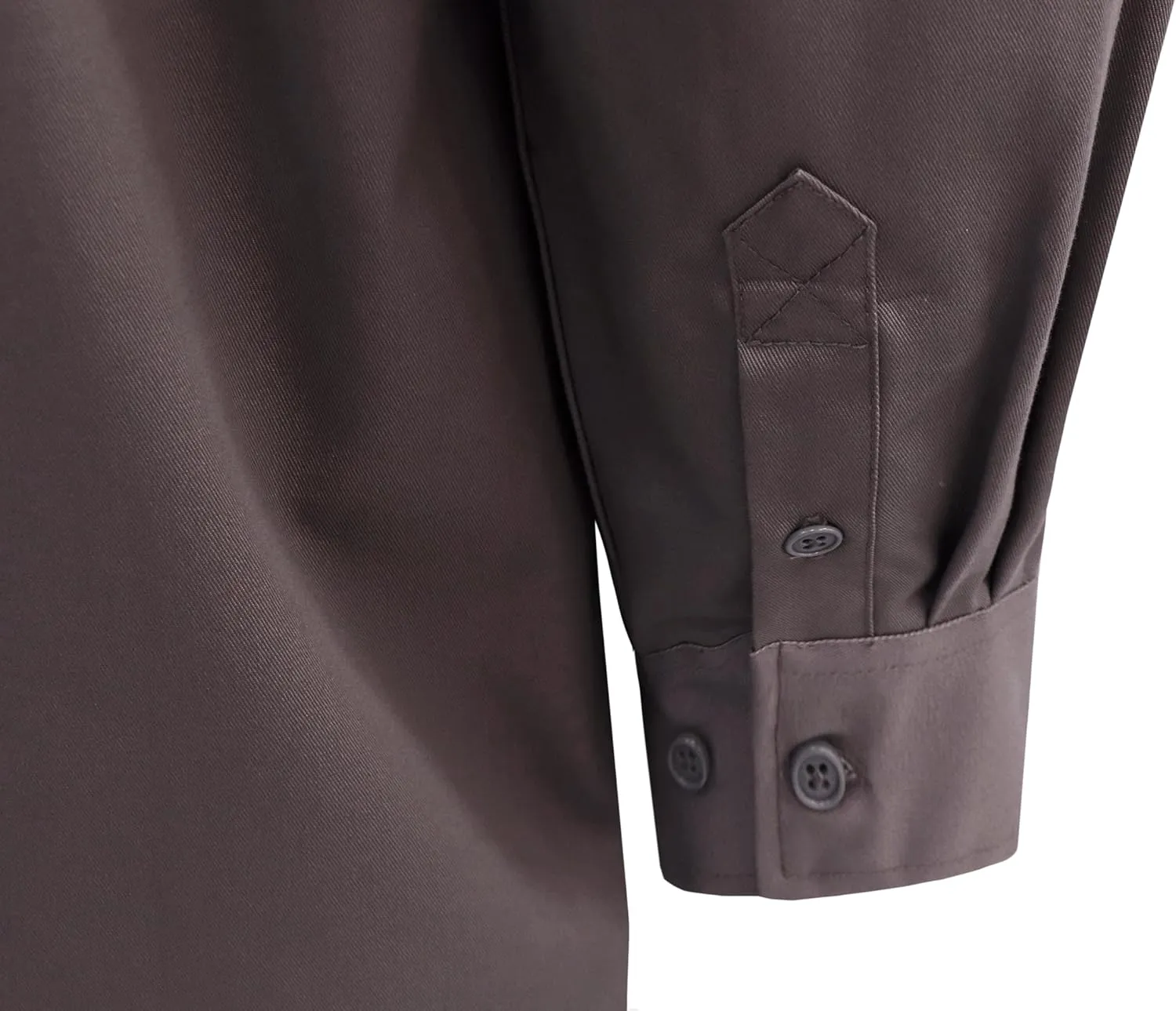 KONRECO FR Shirts for Men Button Down Flame Resistant HRC2 Men's Welding Shirts