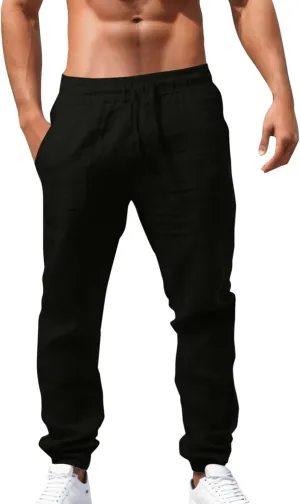Men Pants Casual Plus Size Joggers Sports Running Fitness Gym Sweatpant Combat Cargo Pant