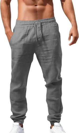 Men Pants Casual Plus Size Joggers Sports Running Fitness Gym Sweatpant Combat Cargo Pant