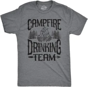 Mens Camping T Shirts Funny Camp Tees for Guys Cool Shirts for Outdoor Camping