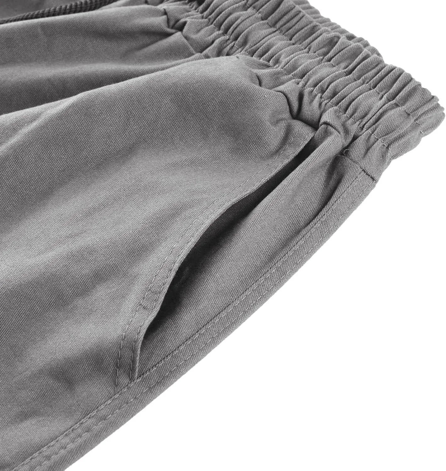 Men's Pants Casual Stylish Joggers Sport Sweatpant Open Hem Elasticated Waist Combat Pant