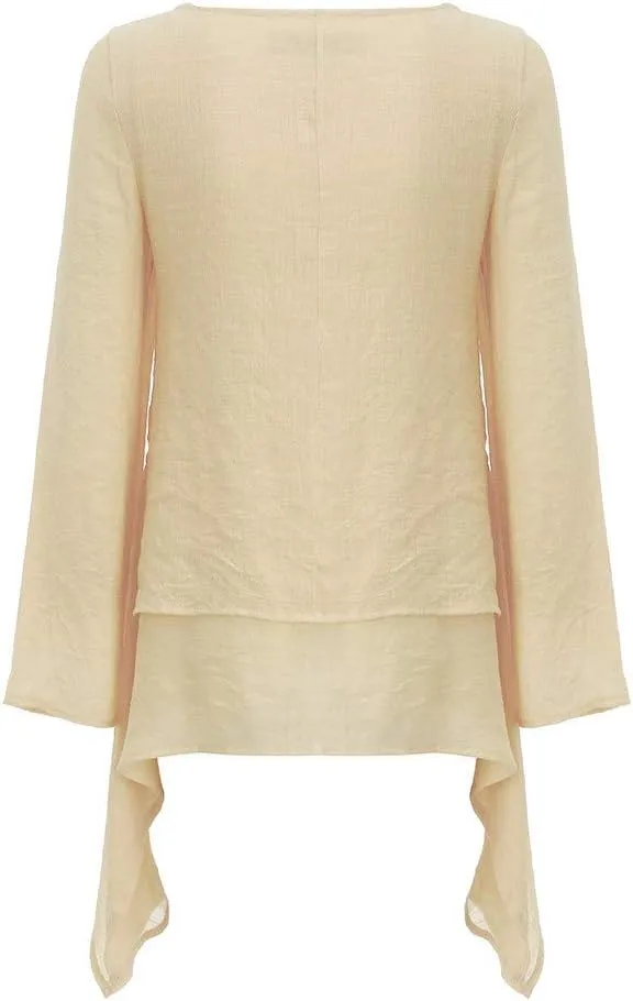 Plus Size Tops for Women Short Sleeve Womens 2023 Summer Spring 3/4 Sleeve V Neck Casual Loose Tunic Tops Blouses