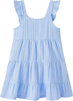 pureborn Toddler Girls Sleeveless Summer Dresses 1-8 Years