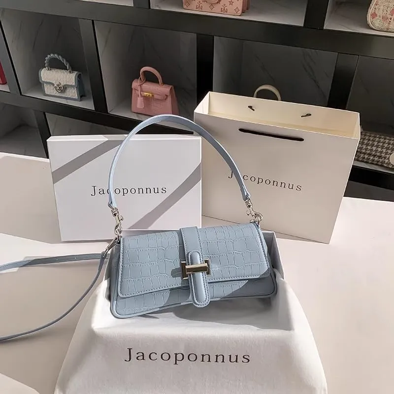 purse Leather handbags suede bag Women 2024 shoulder bag Sense Niche Commuter Crossbody Armpit Bag