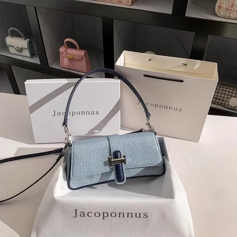 purse Leather handbags suede bag Women 2024 shoulder bag Sense Niche Commuter Crossbody Armpit Bag