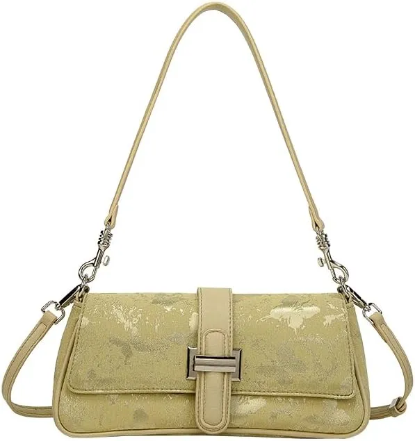 purse Leather handbags suede bag Women 2024 shoulder bag Sense Niche Commuter Crossbody Armpit Bag