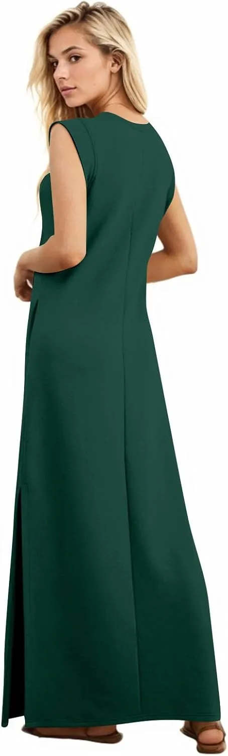 Summer Swim Plus Size Sundress Womens Tanks Loose Fit Solid Dress Women