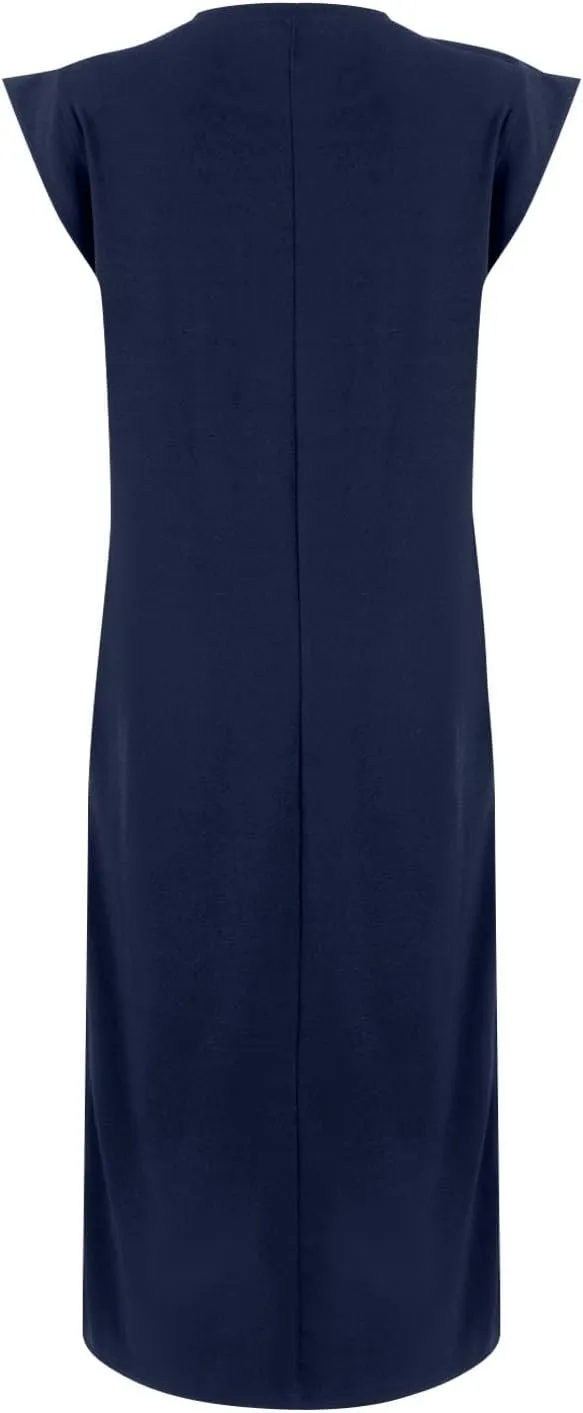 Summer Swim Plus Size Sundress Womens Tanks Loose Fit Solid Dress Women