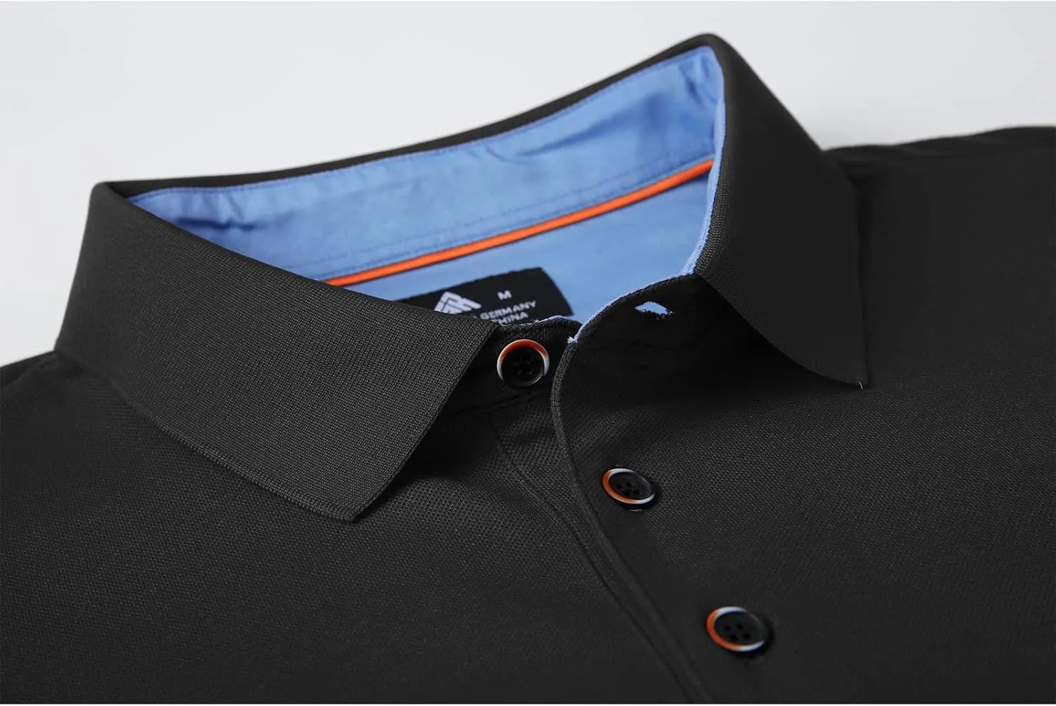 SWISSWELL Long Sleeve Polo Shirts for Men collared Performance Golf Shirts Casual Workwear Office