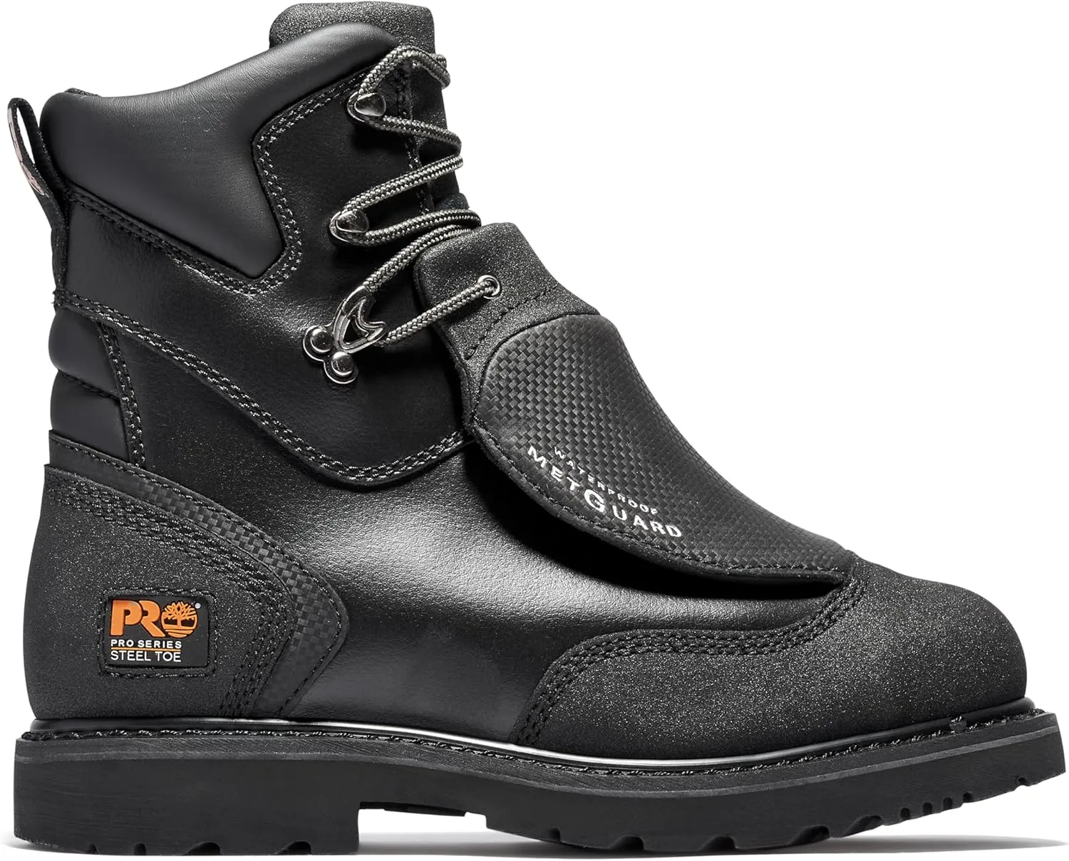 Timberland PRO Men's External Met Guard 8 Inch Steel Safety Toe Waterproof Industrial Work Boot