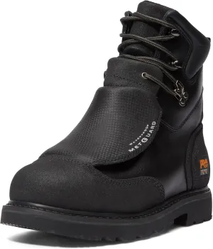 Timberland PRO Men's External Met Guard 8 Inch Steel Safety Toe Waterproof Industrial Work Boot