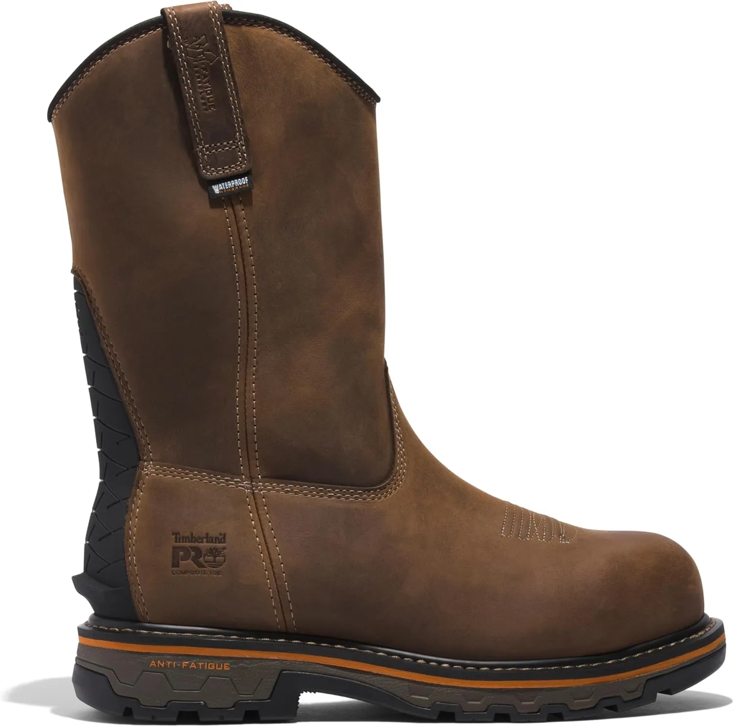 Timberland PRO Men's True Grit Pull on Composite Safety Toe Waterproof Industrial Western Work Boot