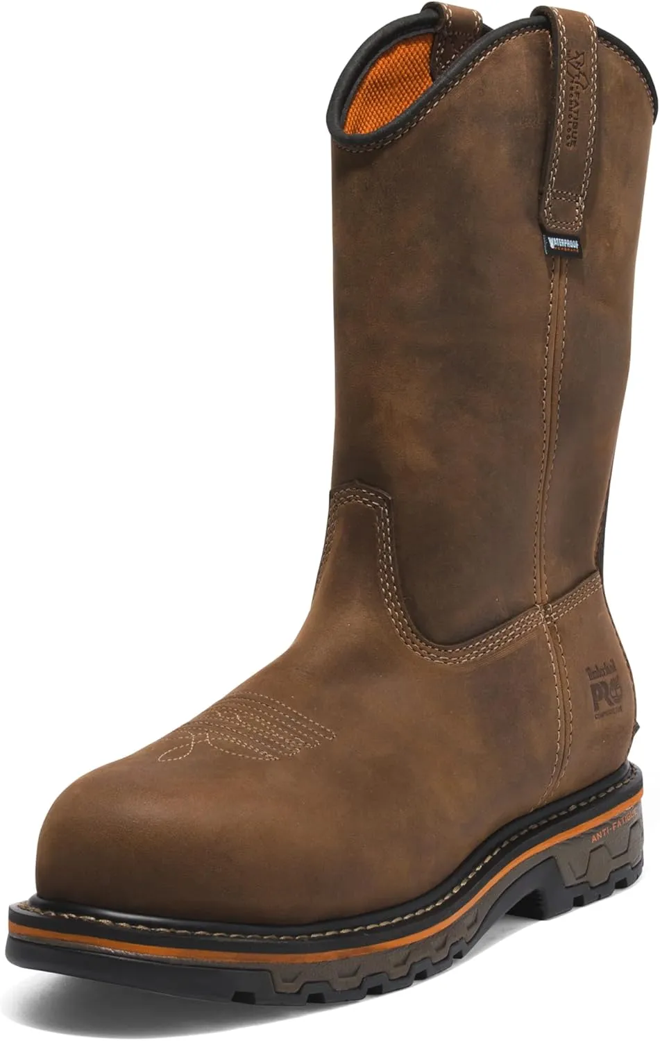 Timberland PRO Men's True Grit Pull on Composite Safety Toe Waterproof Industrial Western Work Boot
