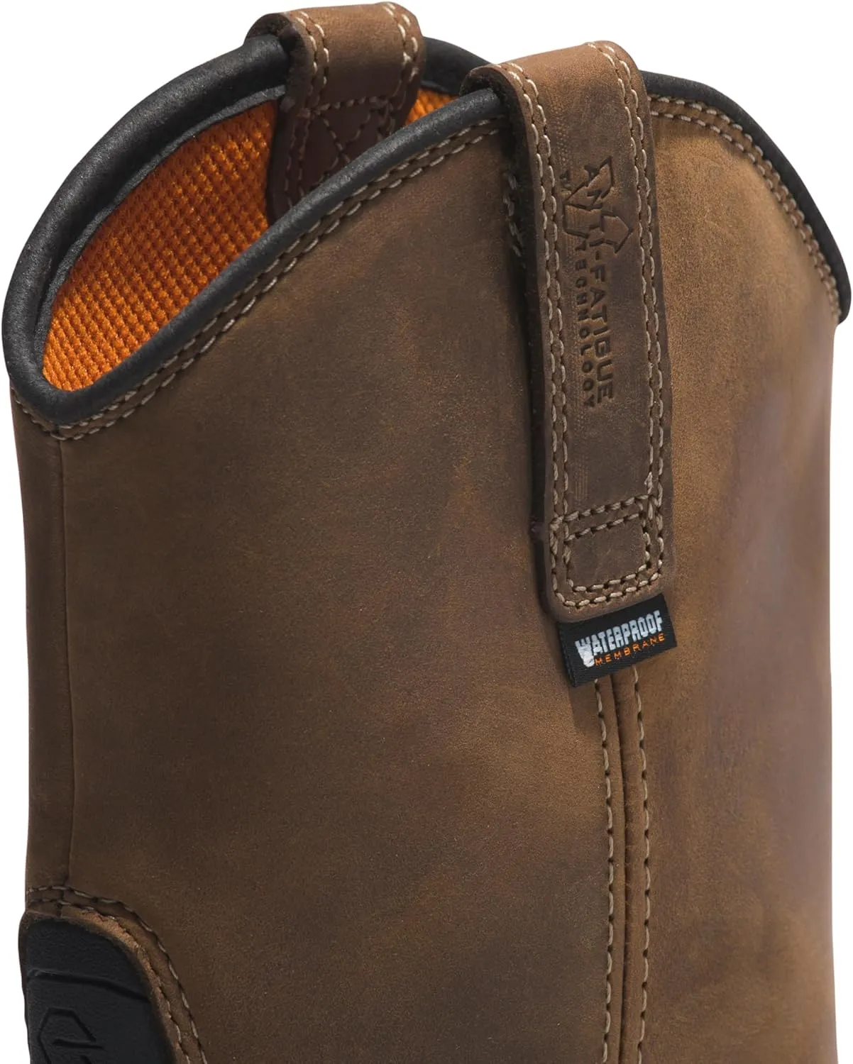 Timberland PRO Men's True Grit Pull on Composite Safety Toe Waterproof Industrial Western Work Boot