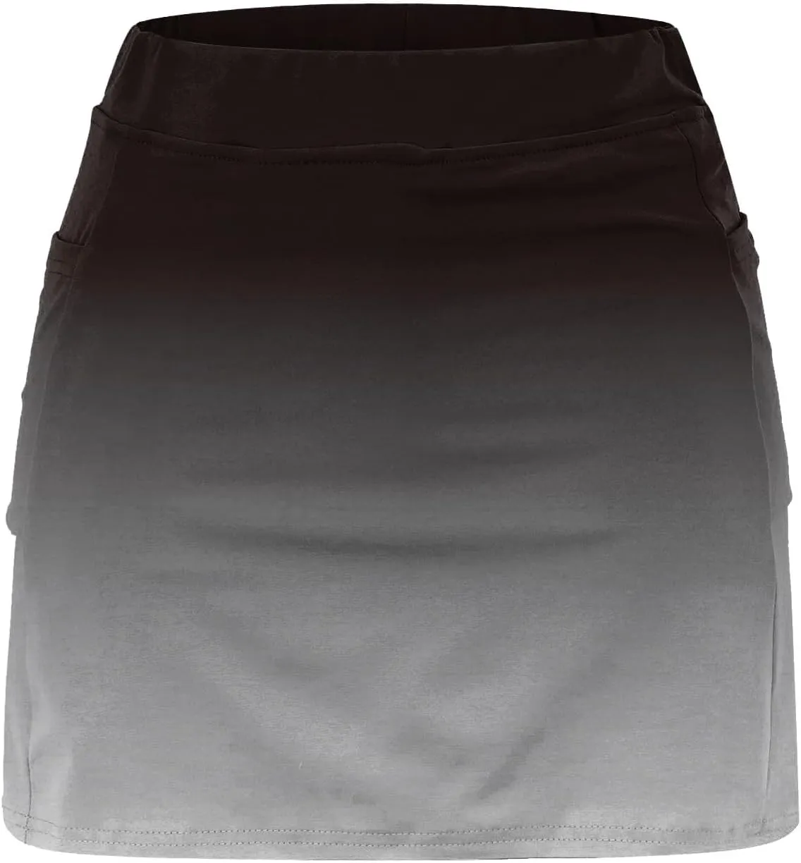 Versatile Skorts for Woman,Plus Size Skort for Curvy Women,Ladies Culottes,Womens Skorts with Pockets Tummy Control