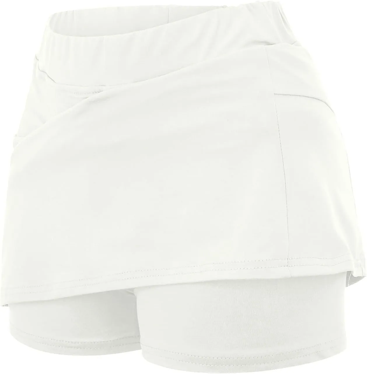 Versatile Skorts for Woman,Plus Size Skort for Curvy Women,Ladies Culottes,Womens Skorts with Pockets Tummy Control
