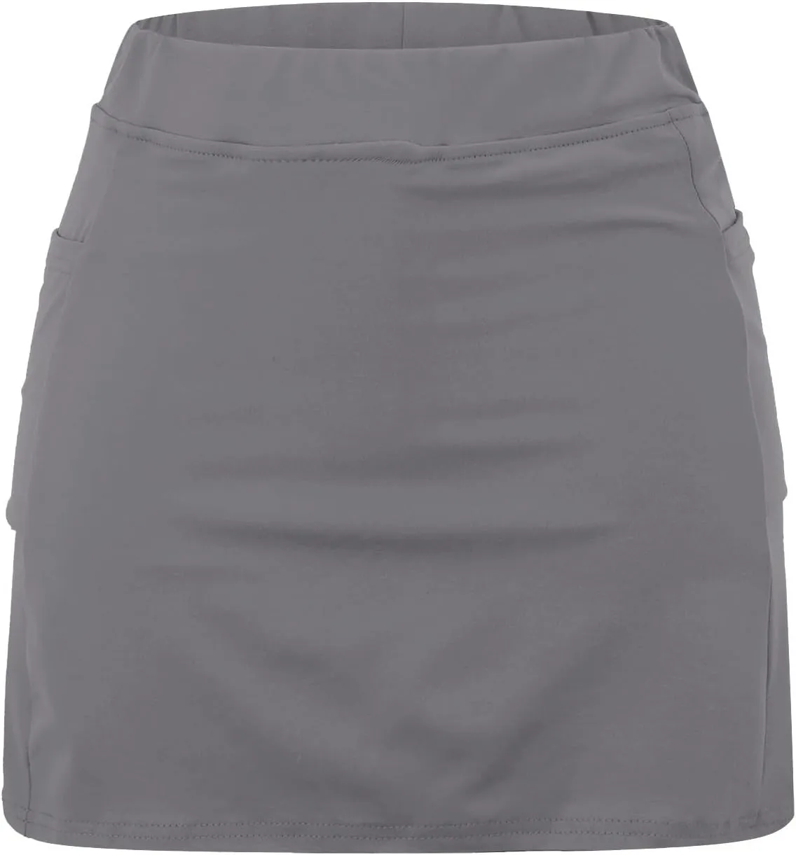 Versatile Skorts for Woman,Plus Size Skort for Curvy Women,Ladies Culottes,Womens Skorts with Pockets Tummy Control