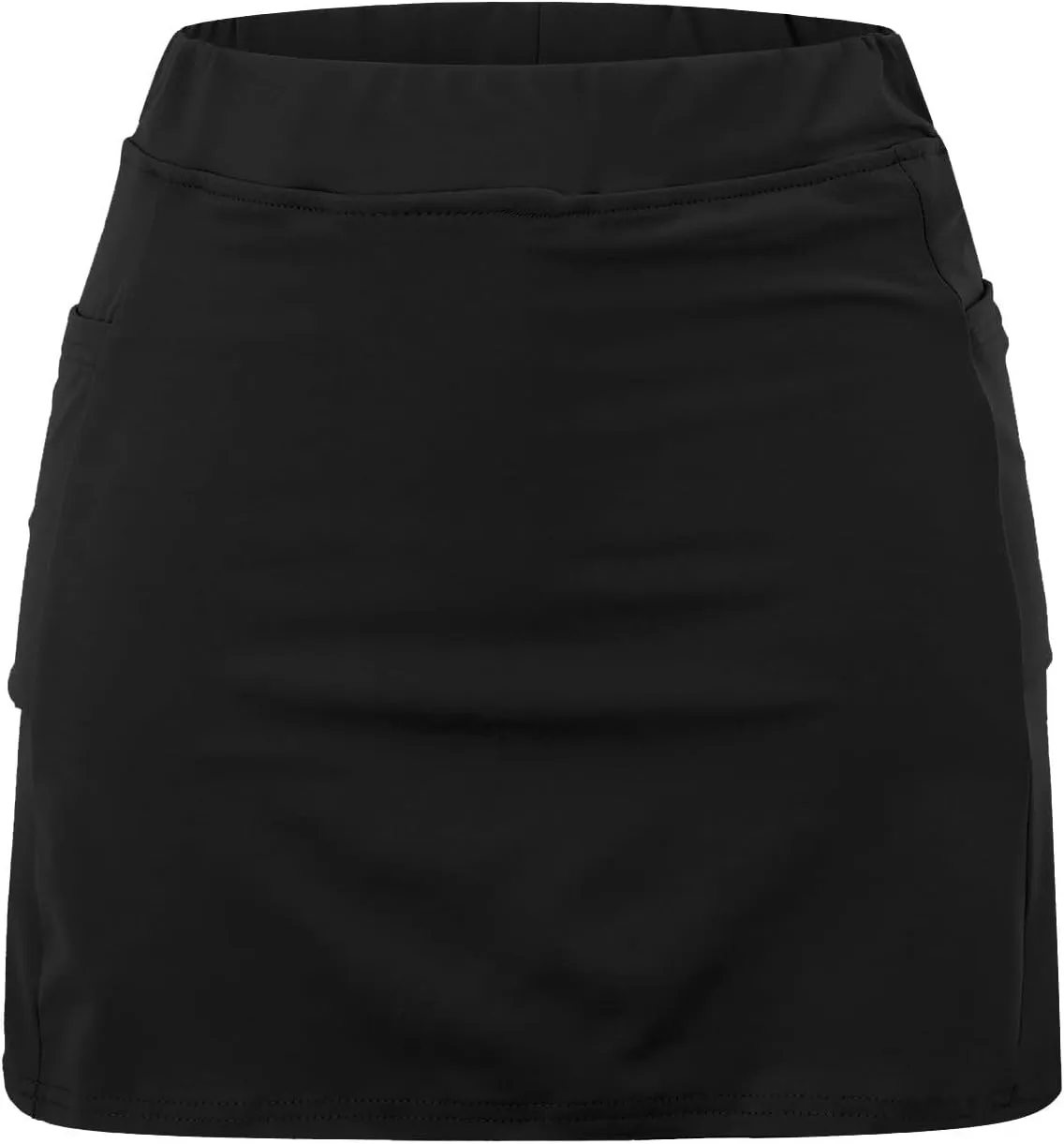 Versatile Skorts for Woman,Plus Size Skort for Curvy Women,Ladies Culottes,Womens Skorts with Pockets Tummy Control