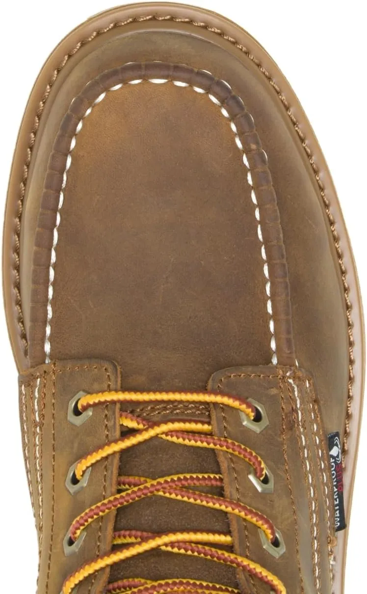 Wolverine Men's Floorhand Moc Toe 6" Waterproof Boot Construction