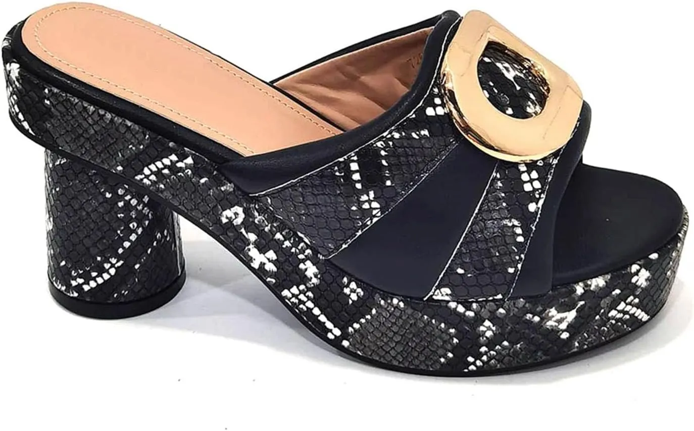 Women's Black Peep-Toe Bridal Set - Comfortable Stiletto Pumps & Velvet Clutch for Formal Receptions