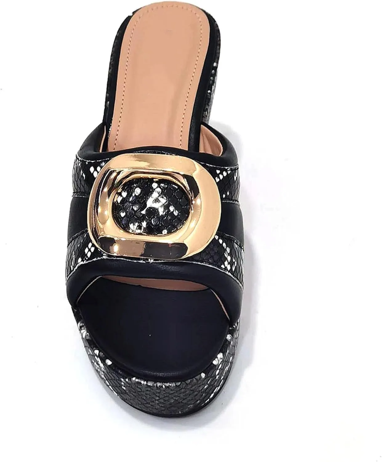 Women's Black Peep-Toe Bridal Set - Comfortable Stiletto Pumps & Velvet Clutch for Formal Receptions