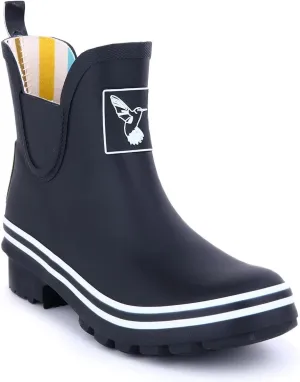 Women's Rain Boot Ankle Boots Meadow Wellies Garden Boot UK Brand
