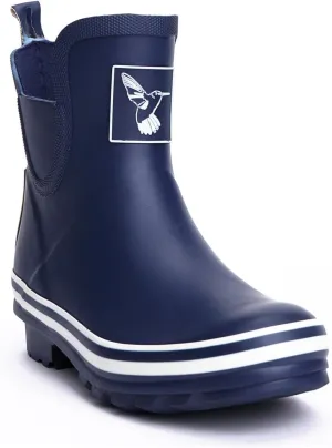 Women's Rain Boot Ankle Boots Meadow Wellies Garden Boot UK Brand