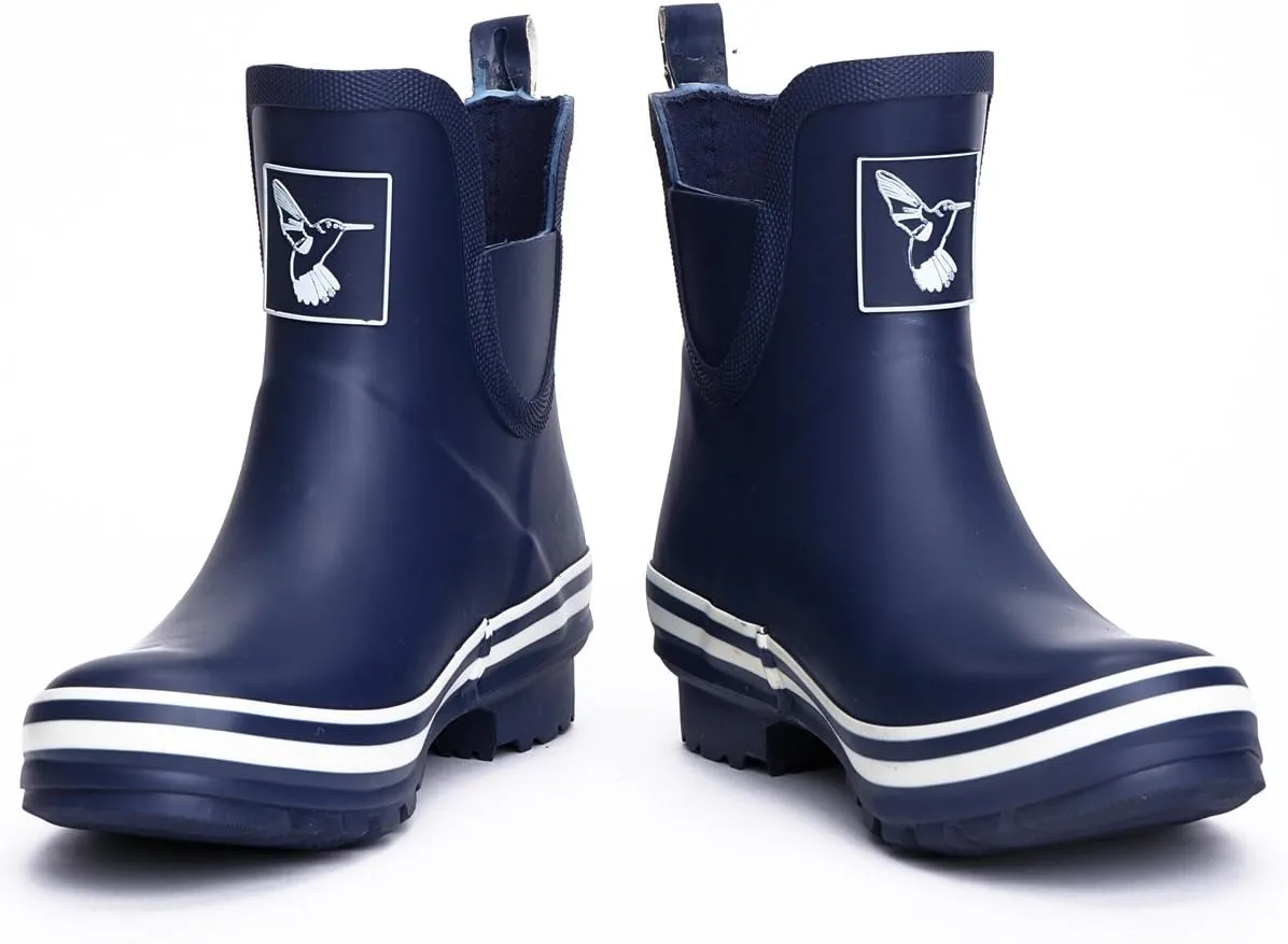 Women's Rain Boot Ankle Boots Meadow Wellies Garden Boot UK Brand