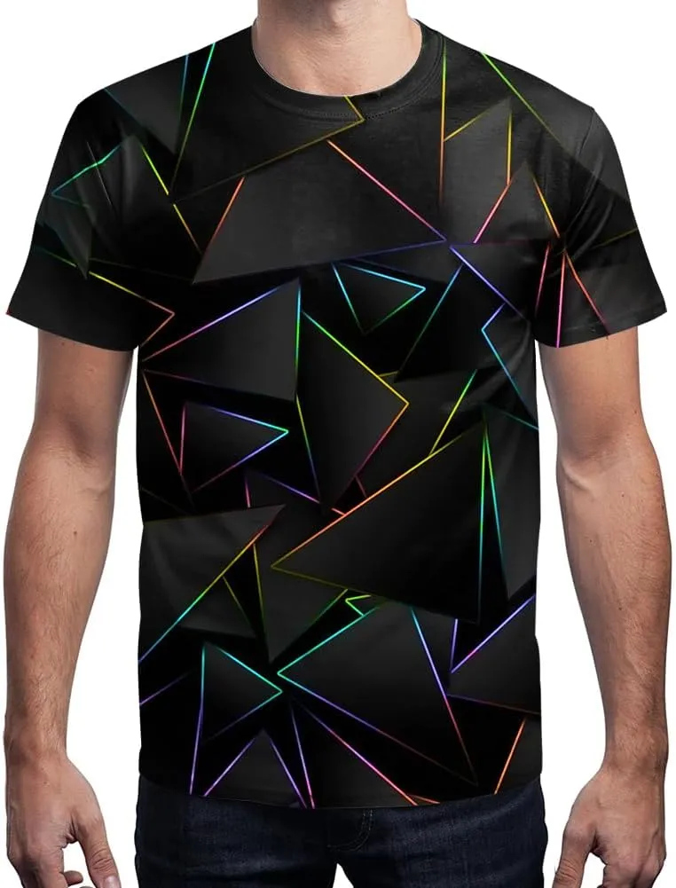 Yasswete Mens Womens Graphic T-Shirts Unisex 3D Printed Short Sleeve Shirts Tops