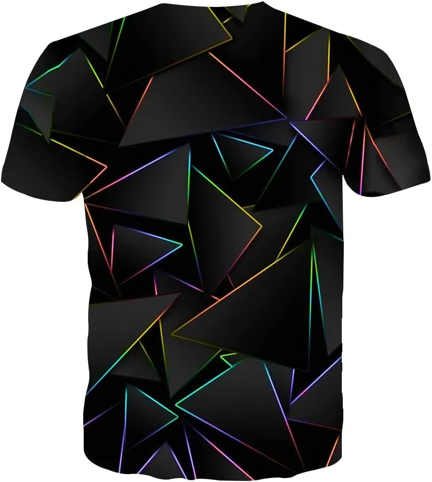 Yasswete Mens Womens Graphic T-Shirts Unisex 3D Printed Short Sleeve Shirts Tops